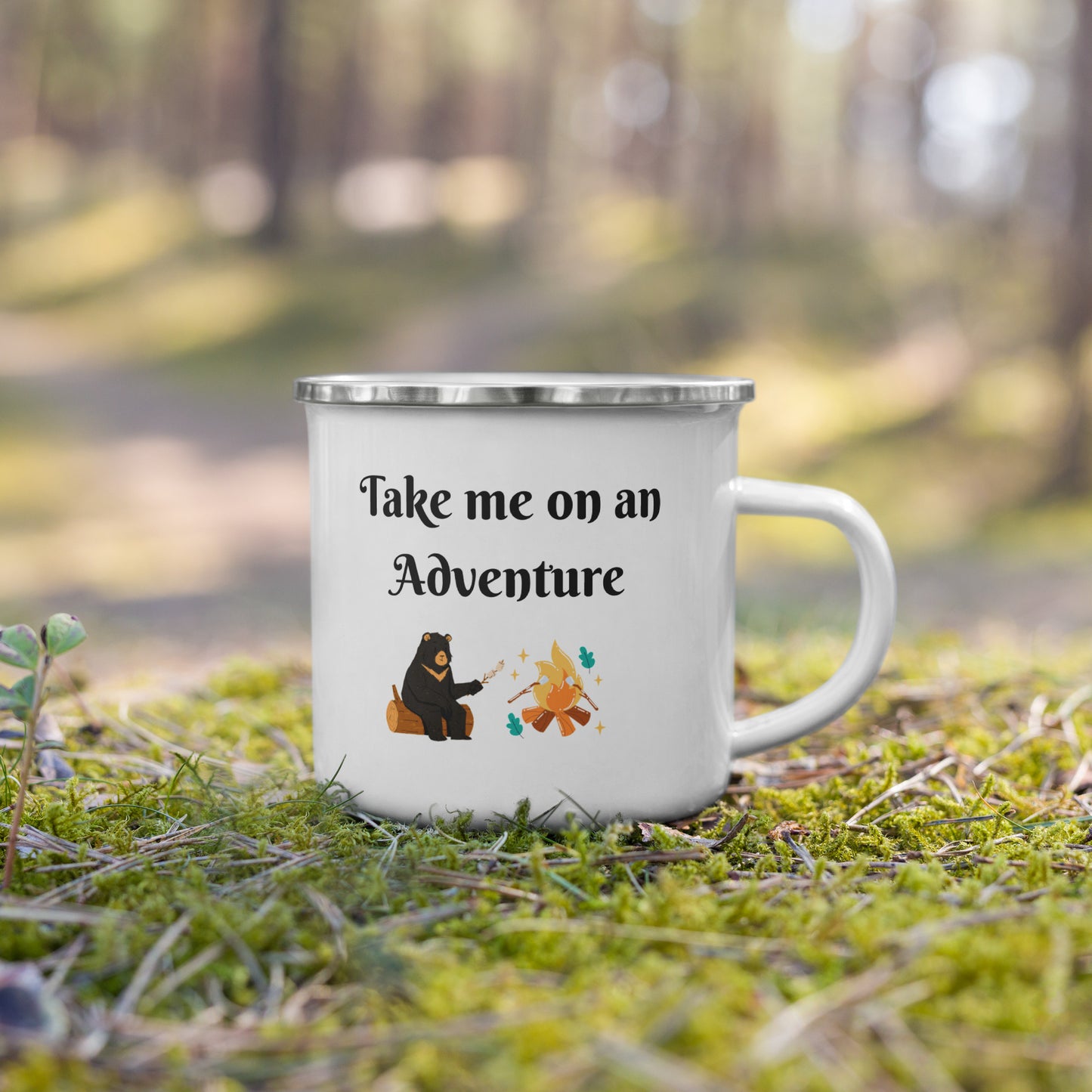 Enamel Mug - Take me on an Adventure