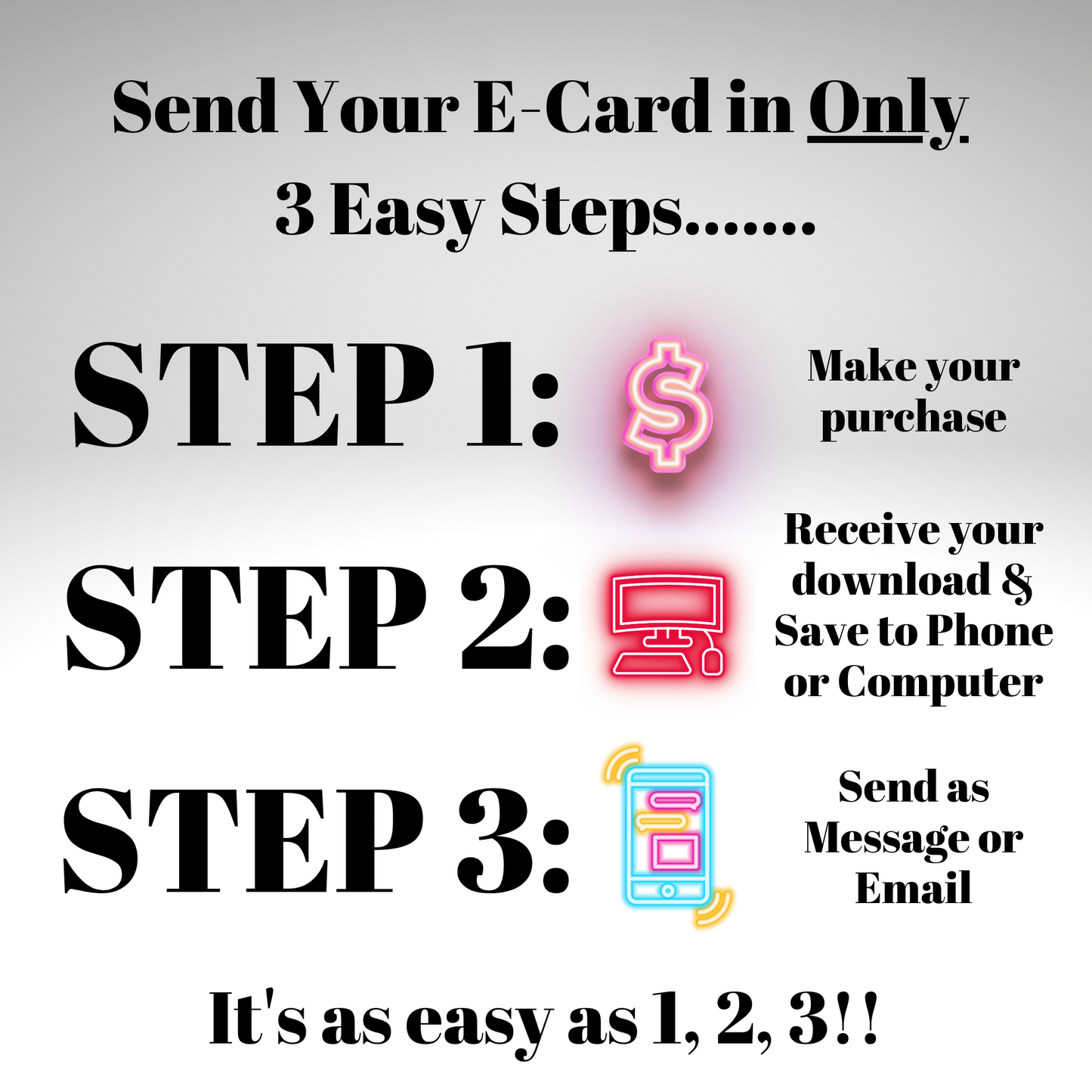 How to download and send e-cards