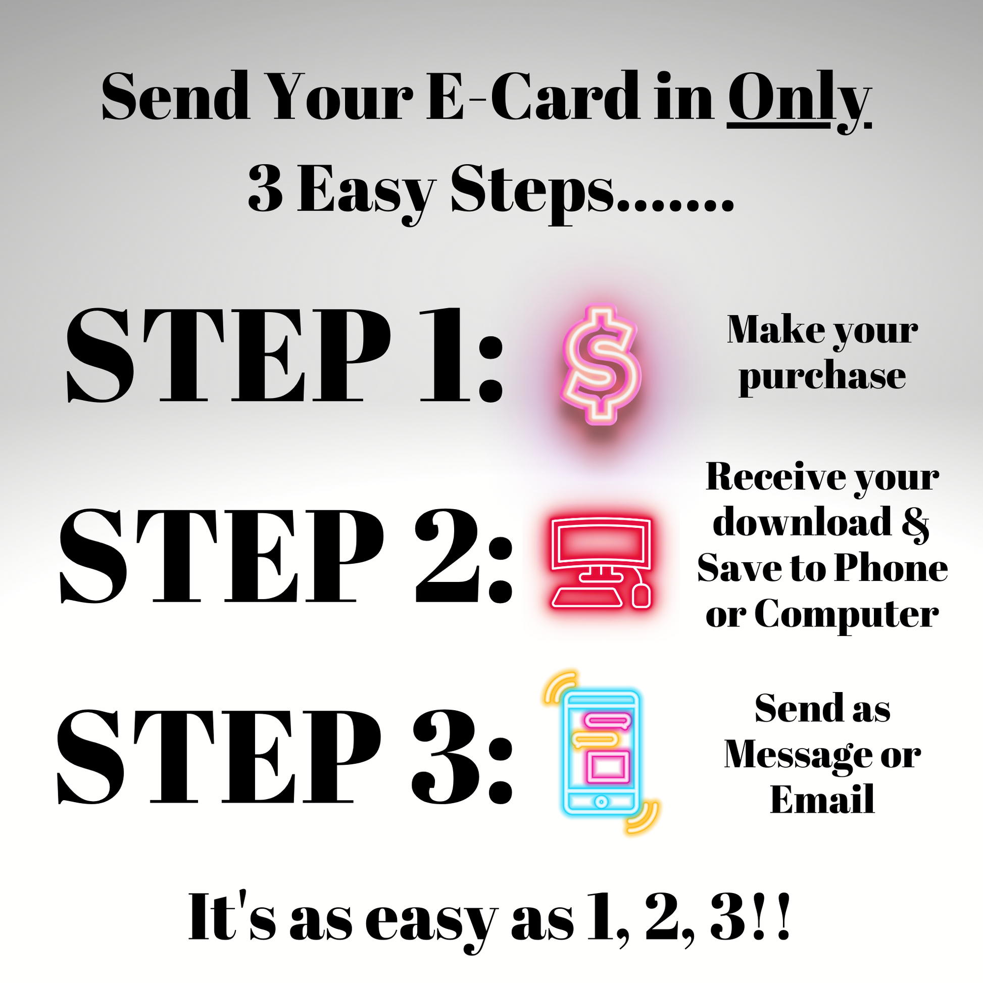 How to download and send e-card