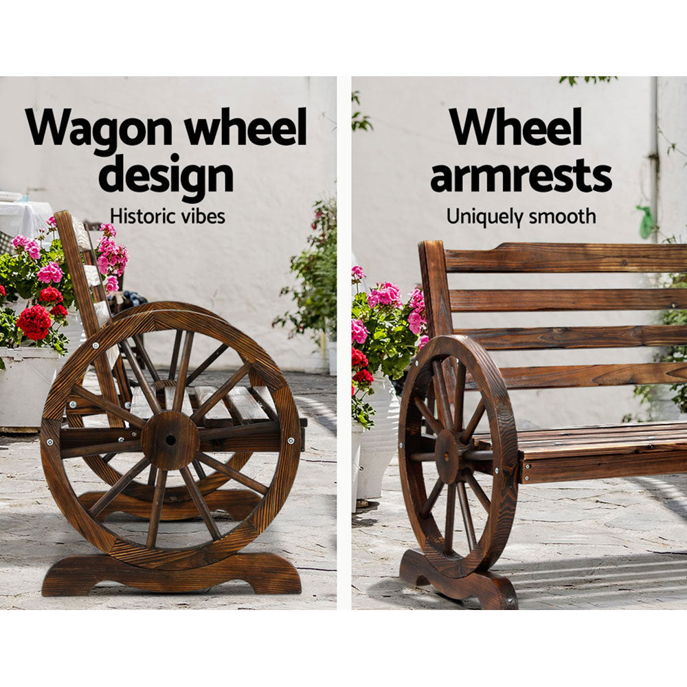 Wagon wheel design historic vibes