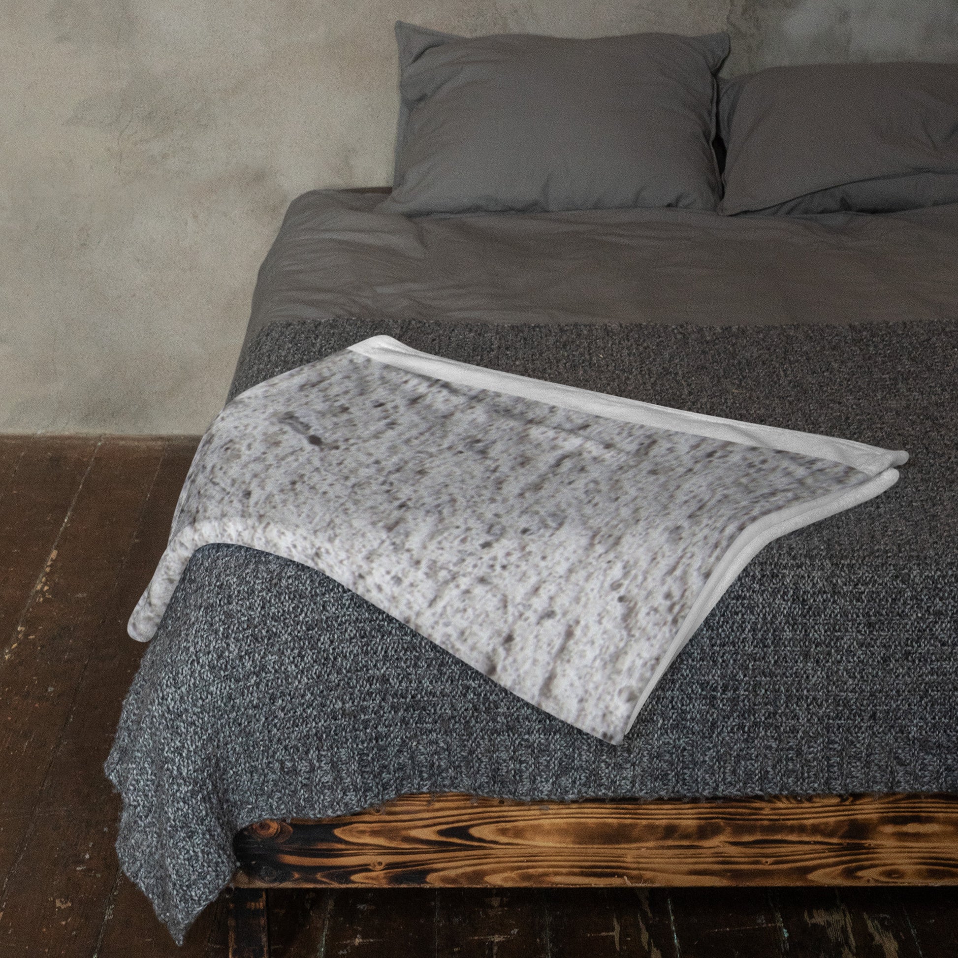 Throw Blanket Folded Bed Rug