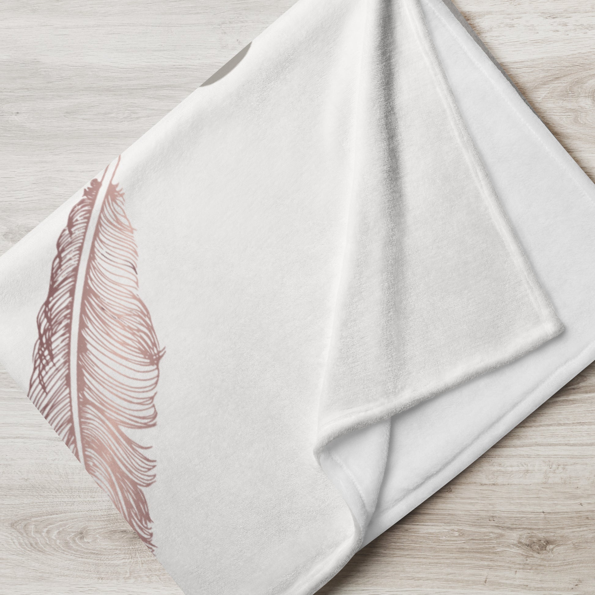 Folded Fleece Blanket