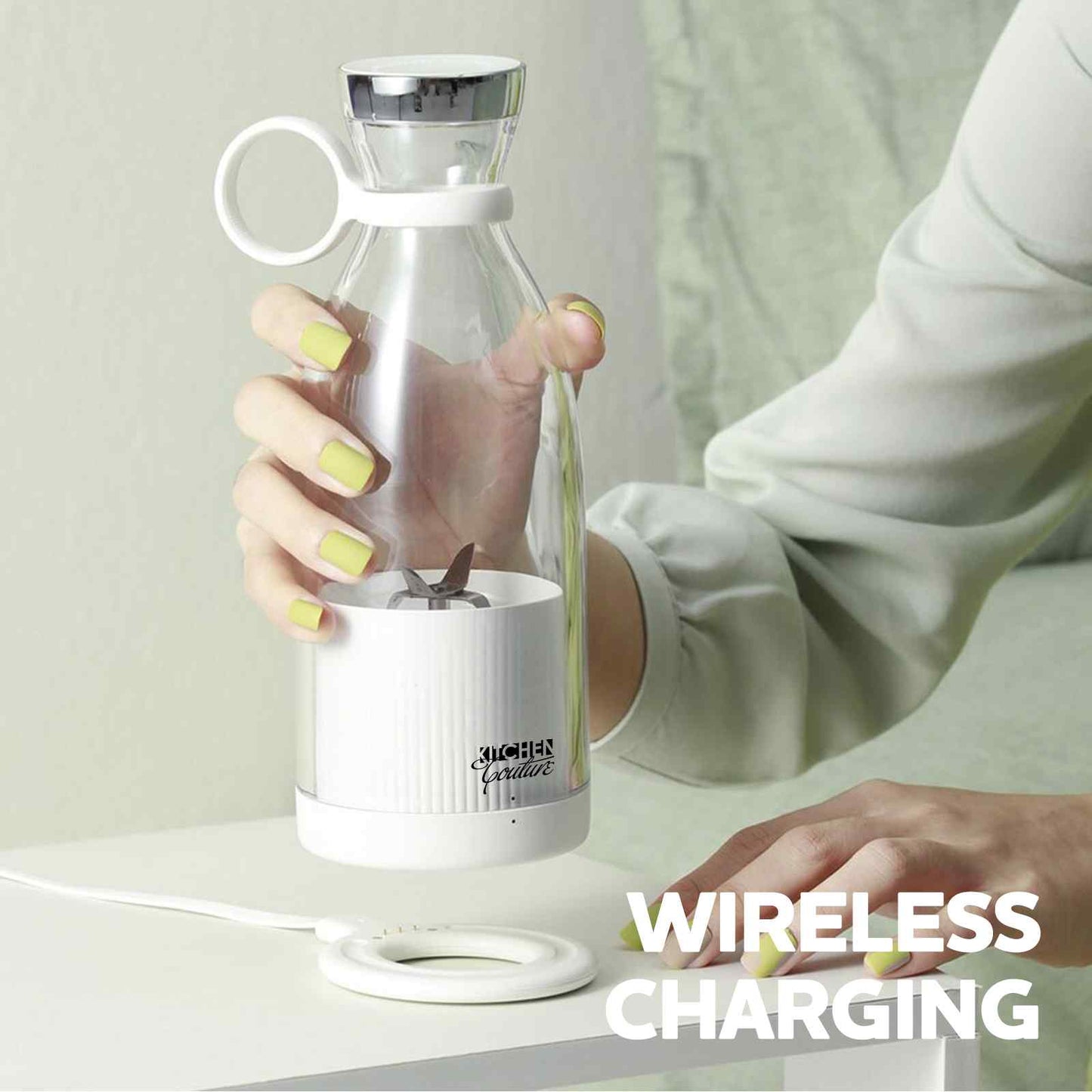 Wireless charging blender