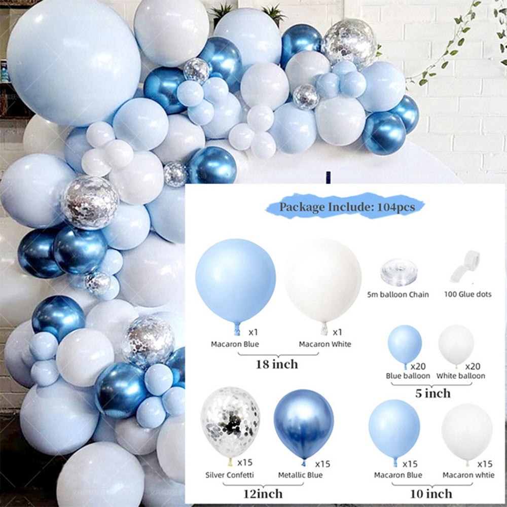 Balloon arch kit package contents