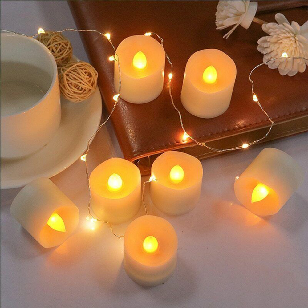 Battery operated tea light candles   