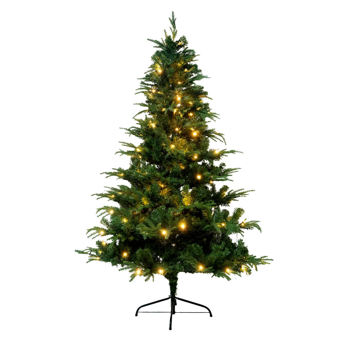 Christmas By Sas 1.8m Pine Tree 300 Warm White LED Lights With 8 Functions Occasions > Christmas   