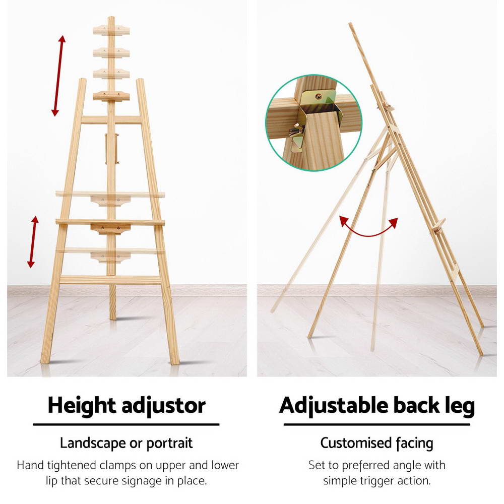 Adjustable  event display stand  