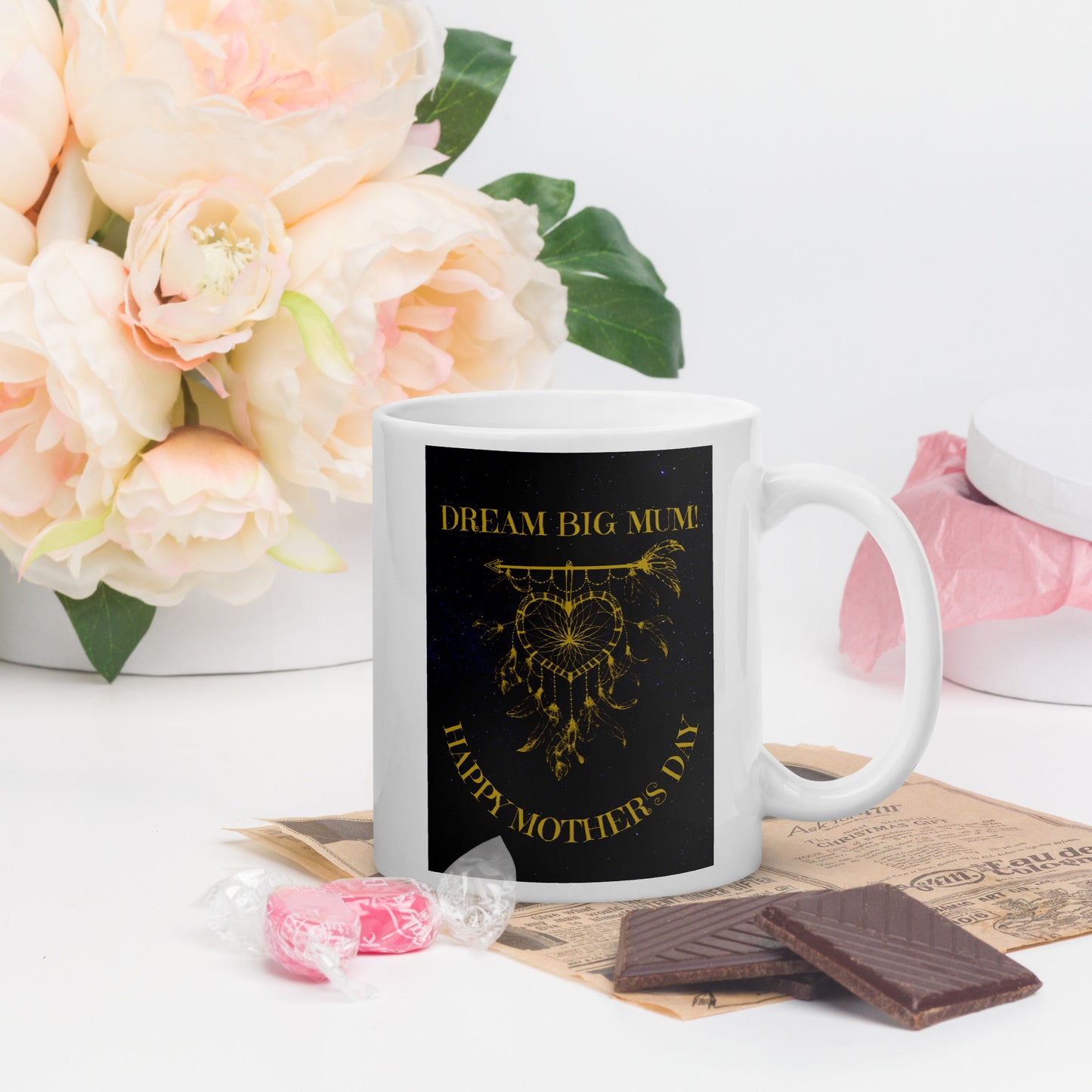 Dream Big Mum Ceramic Mug