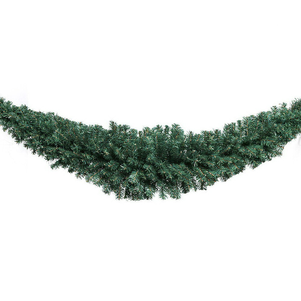 Jingle Jollys Christmas Garland 2.1M Xmas Tree Decoration Green Occasions > Lights   