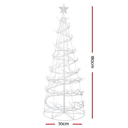 Jingle Jollys Christmas Tree 1.8M 320 LED Xmas Cold White Lights Optic Fibre Everything Christmas: The Main Event   