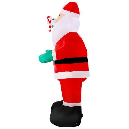 Jingle Jollys 3M Christmas Inflatable Santa Xmas Outdoor Decorations LED Lights Christmas Decorations - On Sale   