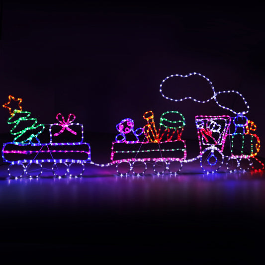 Jingle Jollys Christmas Lights Motif LED Rope Light Train Xmas Decor Everything Christmas: The Main Event   