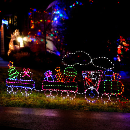 Jingle Jollys Christmas Lights Motif LED Rope Light Train Xmas Decor Everything Christmas: The Main Event   