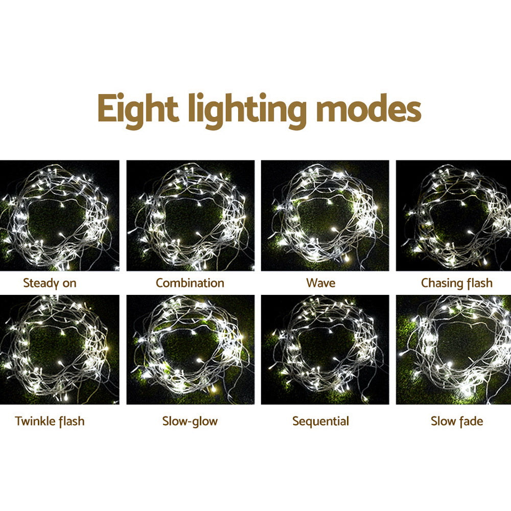 Jingle Jollys 100M Christmas String Lights 500LED Party Wedding Outdoor Garden Occasions > Lights   