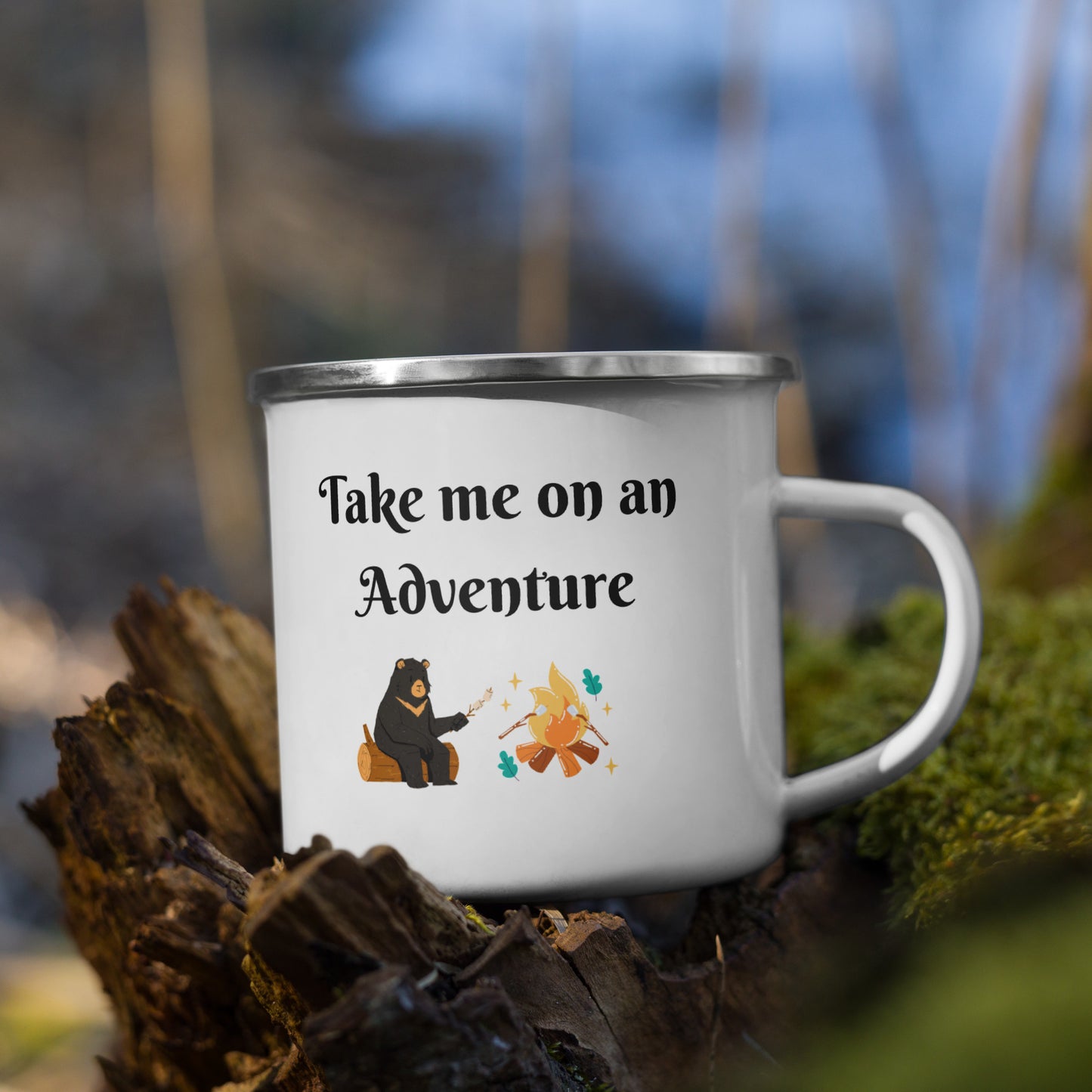 Enamel Mug - Take me on an Adventure