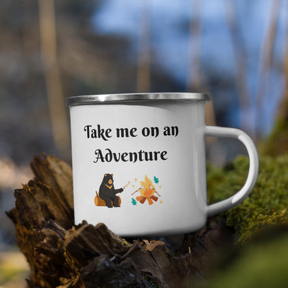 Enamel Mug - Take me on an Adventure