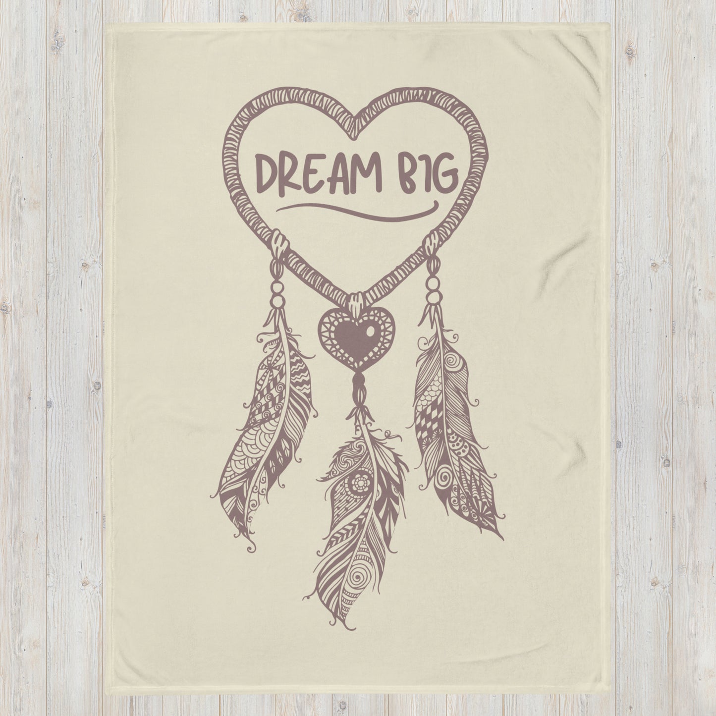 Throw Blanket - Dream Big 60x80 Inch