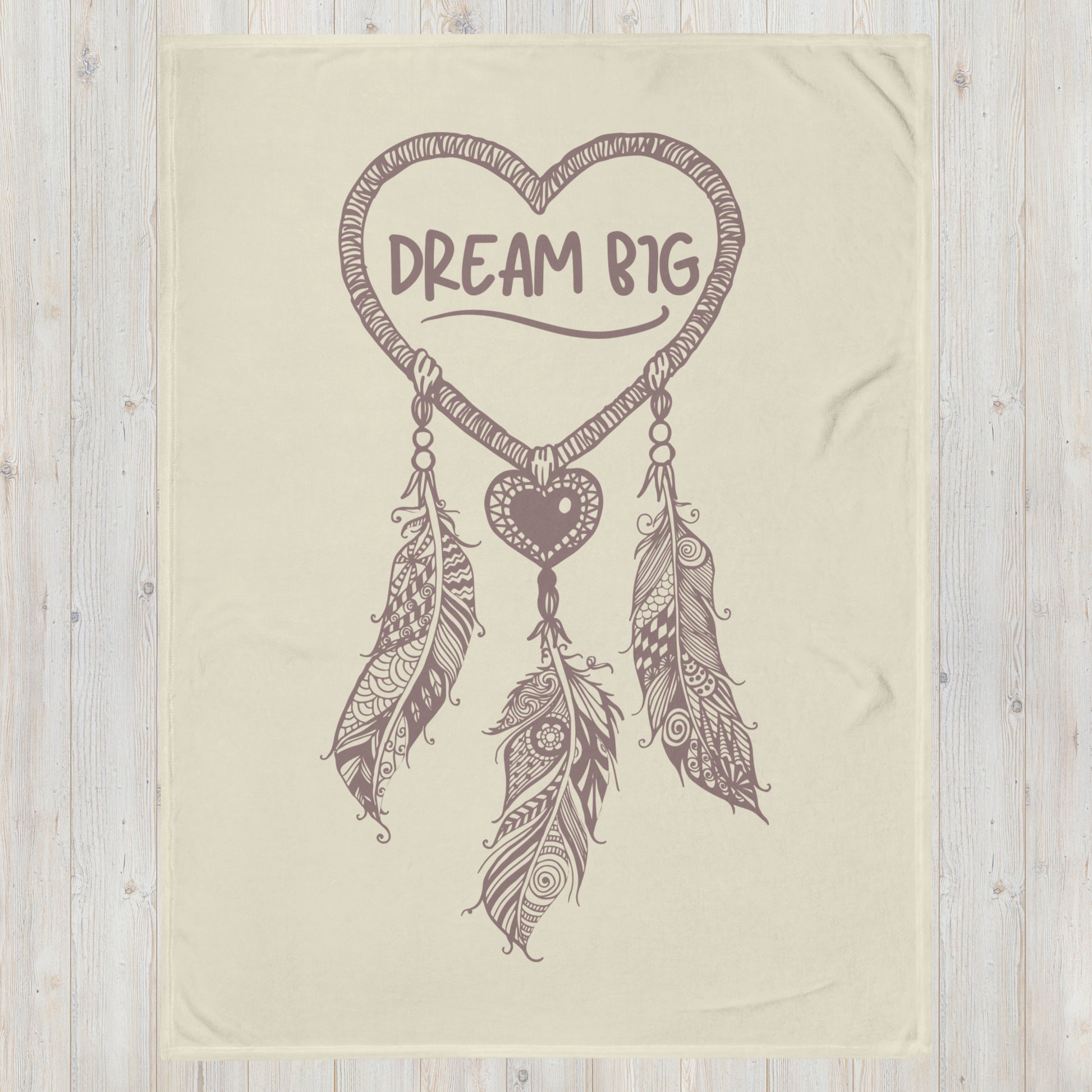 Throw Blanket - Dream Big 60x80 Inch